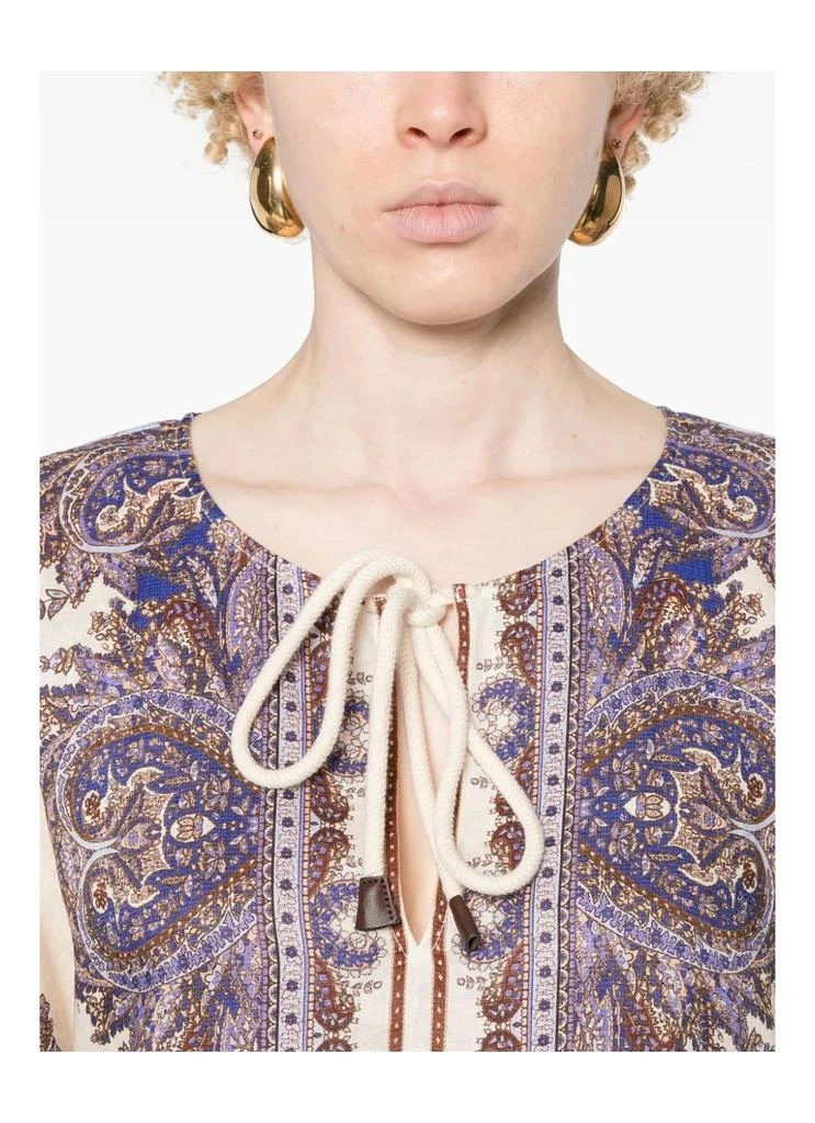Zimmermann Ottie Kaftan Midi Dress 5