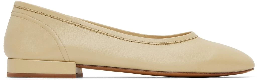 Maryam Nassir Zadeh Beige Serafina Ballerina Flats 1