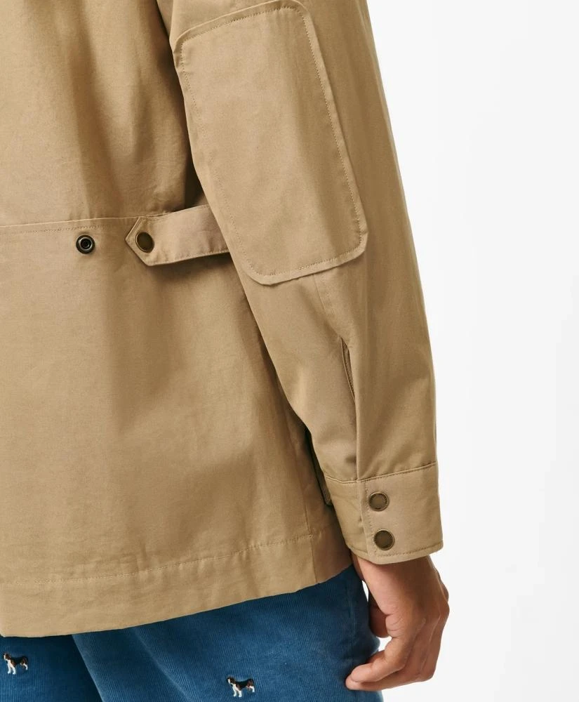 Brooks Brothers Dry Waxed Cotton Field Jacket with Hood 5