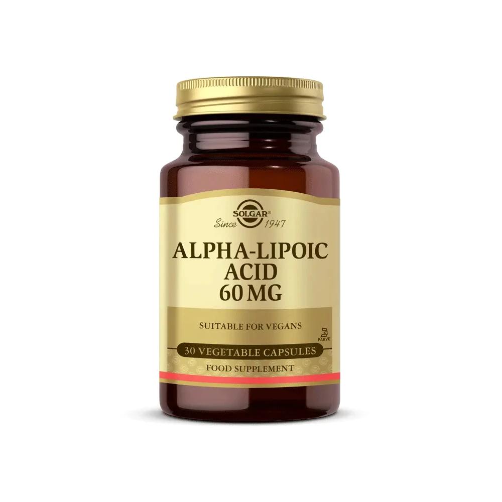 Solgar Solgar -  Alpha-Lipoic Acid 60mg (30 Capsules)