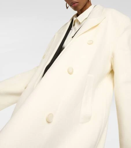 The Frankie Shop Gaia oversized wool-blend coat 4
