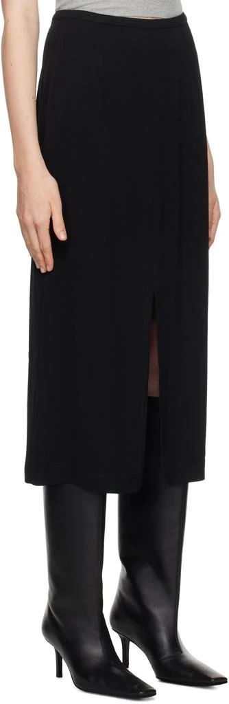 The Frankie Shop Black Judy Midi Skirt 2
