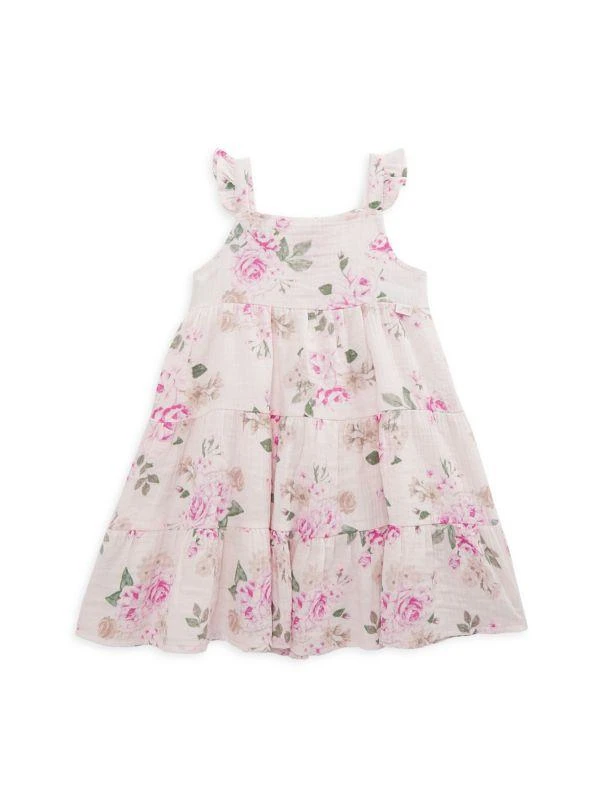 Juicy Couture Little Girl's 2-Piece Floral Headband & Dress Set 2