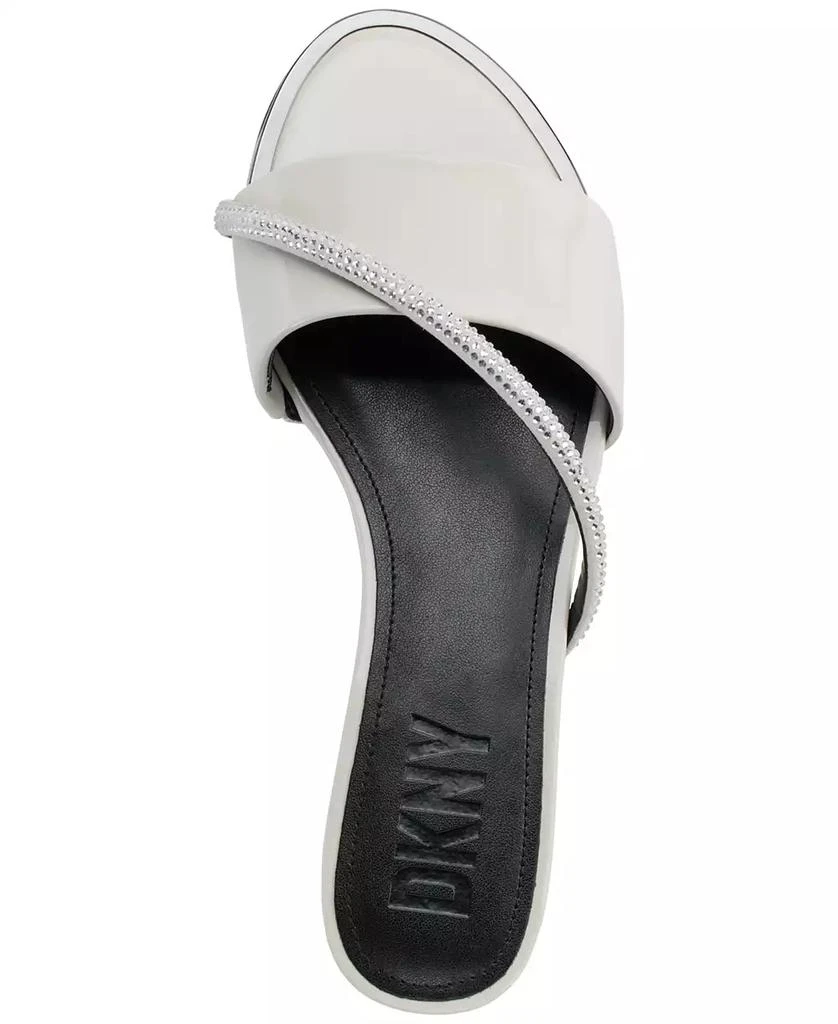 DKNY Women's Tali Slip-On Embellished Slide Sandals 4