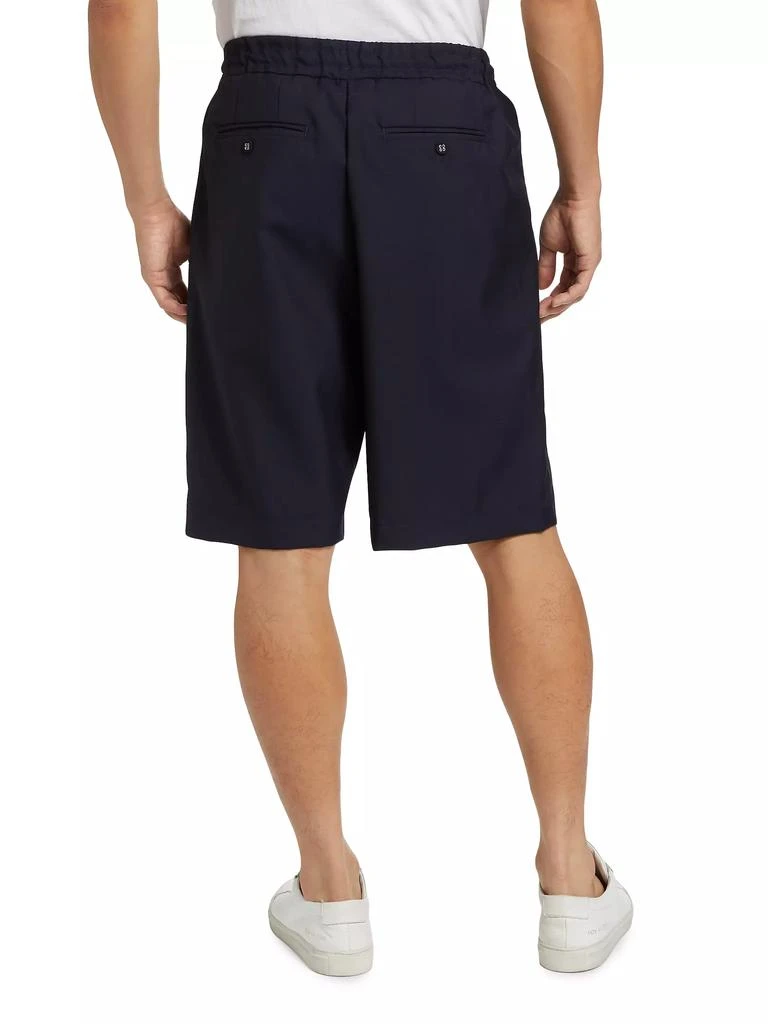 Officine Générale Hank Drawstring Wool Shorts 5