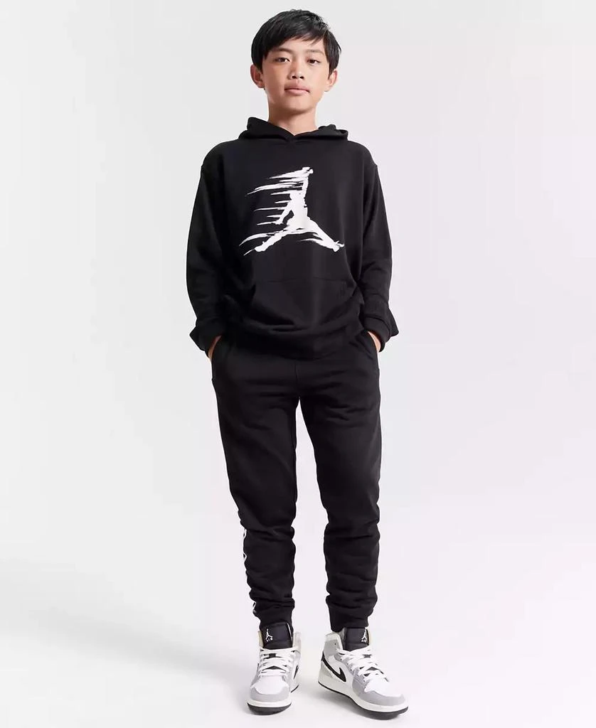 Jordan Big Boys Flight MVP Fleece Pullover Hoodie 1