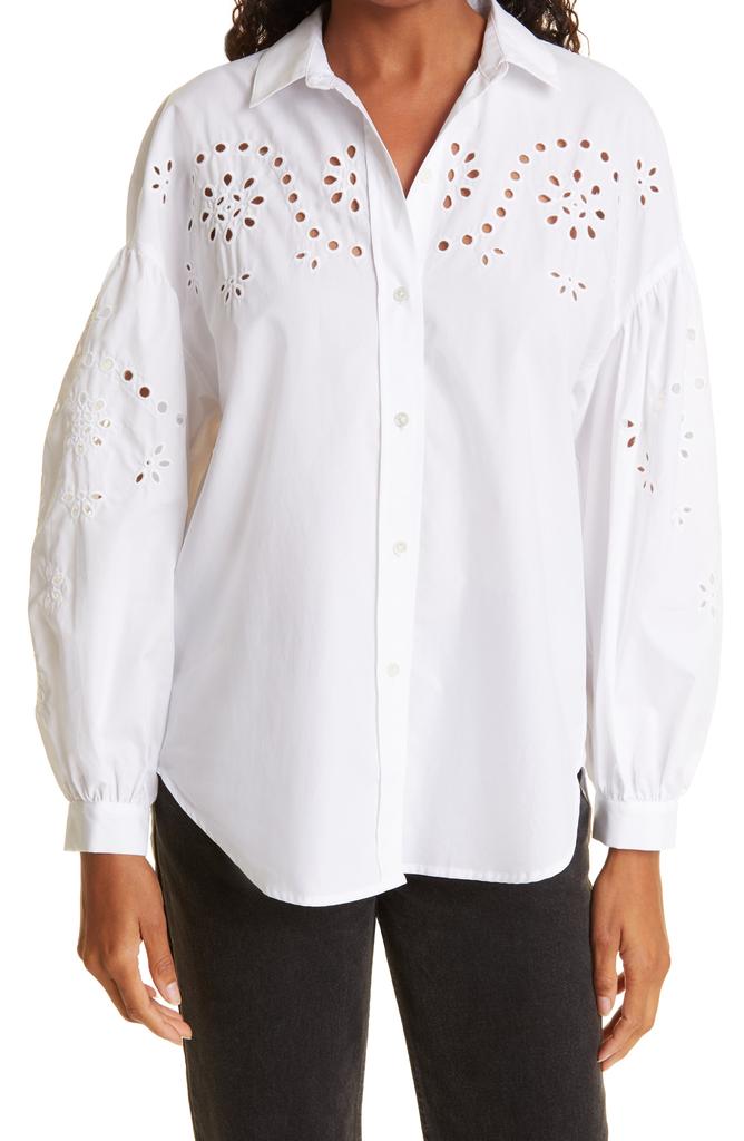 Rails Alister Eyelet Button-Up Shirt