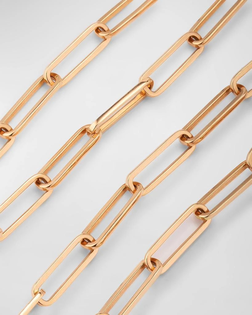 Walters Faith Rose Gold Large Elongated Chain Necklace, 16"L 3