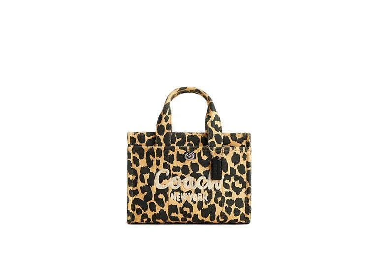 Coach LEOPARD CARGO 26 TOTE BAG 1