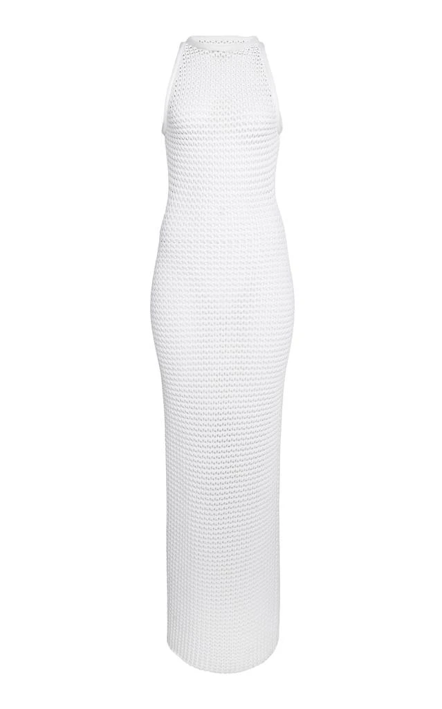 merino wool knitted dress Daphne Merino Wool Ribbed Dress