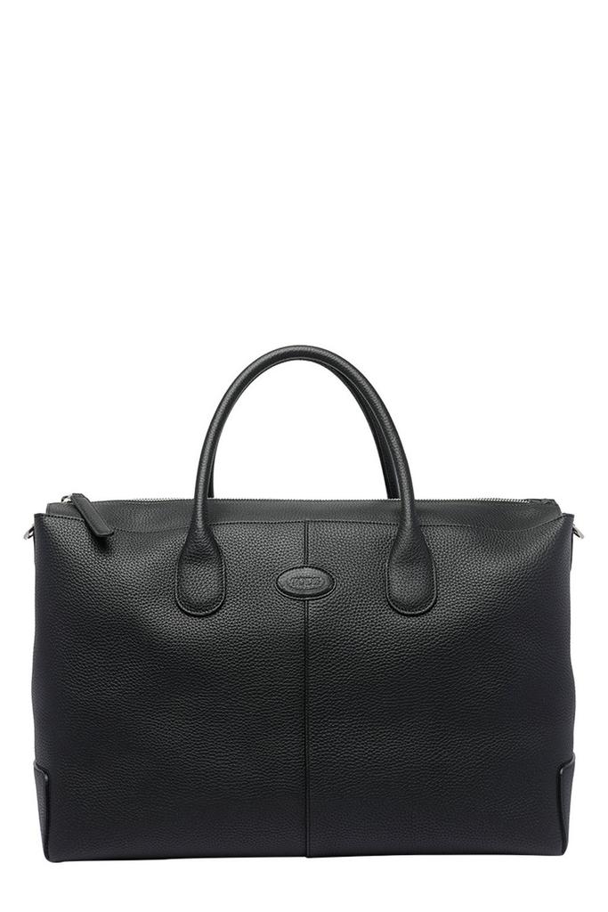 【関税＆送料込み】Tod'S Di Bag Folio Shopping Bag Medium Woman BROWN Tod's Di Bag Folio in Leather Medium