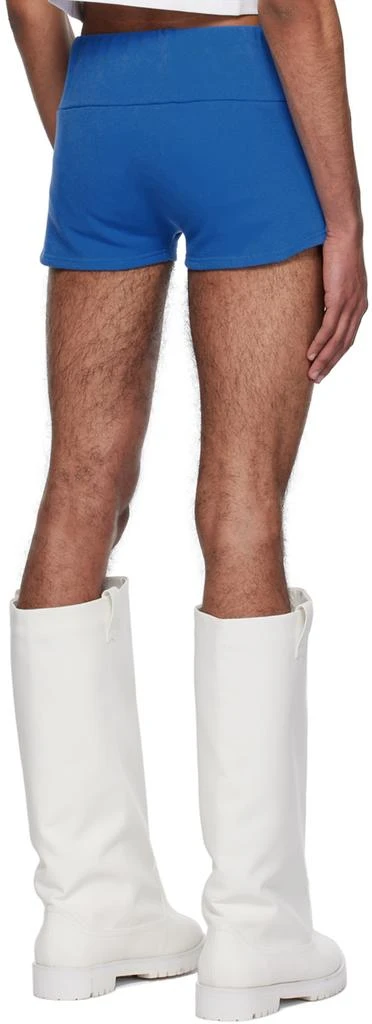 ANONYMOUS Blue Drawstring Shorts 3