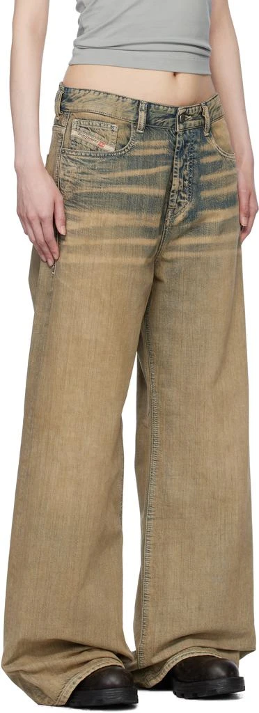 Diesel Tan Relaxed 1996 D-Sire 09l49 Jeans 2