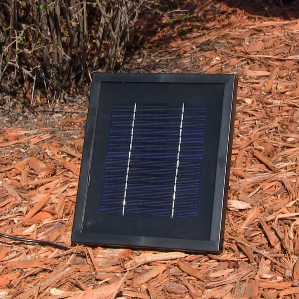 Sunnydaze 27"H Solar-Powered Polystone Florence Outdoor Wall-Mount Water Fountain 5