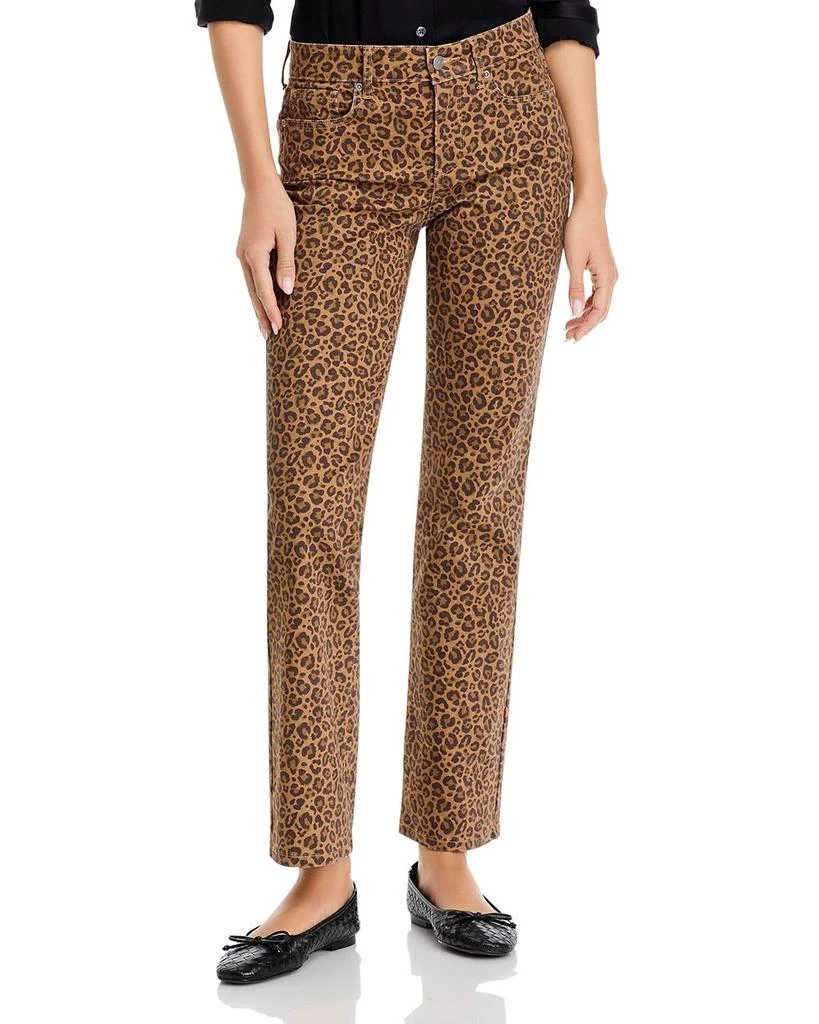 NYDJ NJDJ Marilyn High Rise Straight Jeans 1