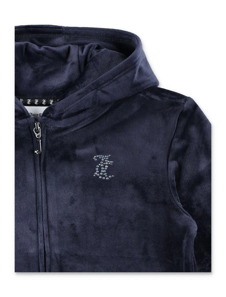 Juicy Couture Juicy Couture Kids Logo Embellished Drawstring Hoodie 3