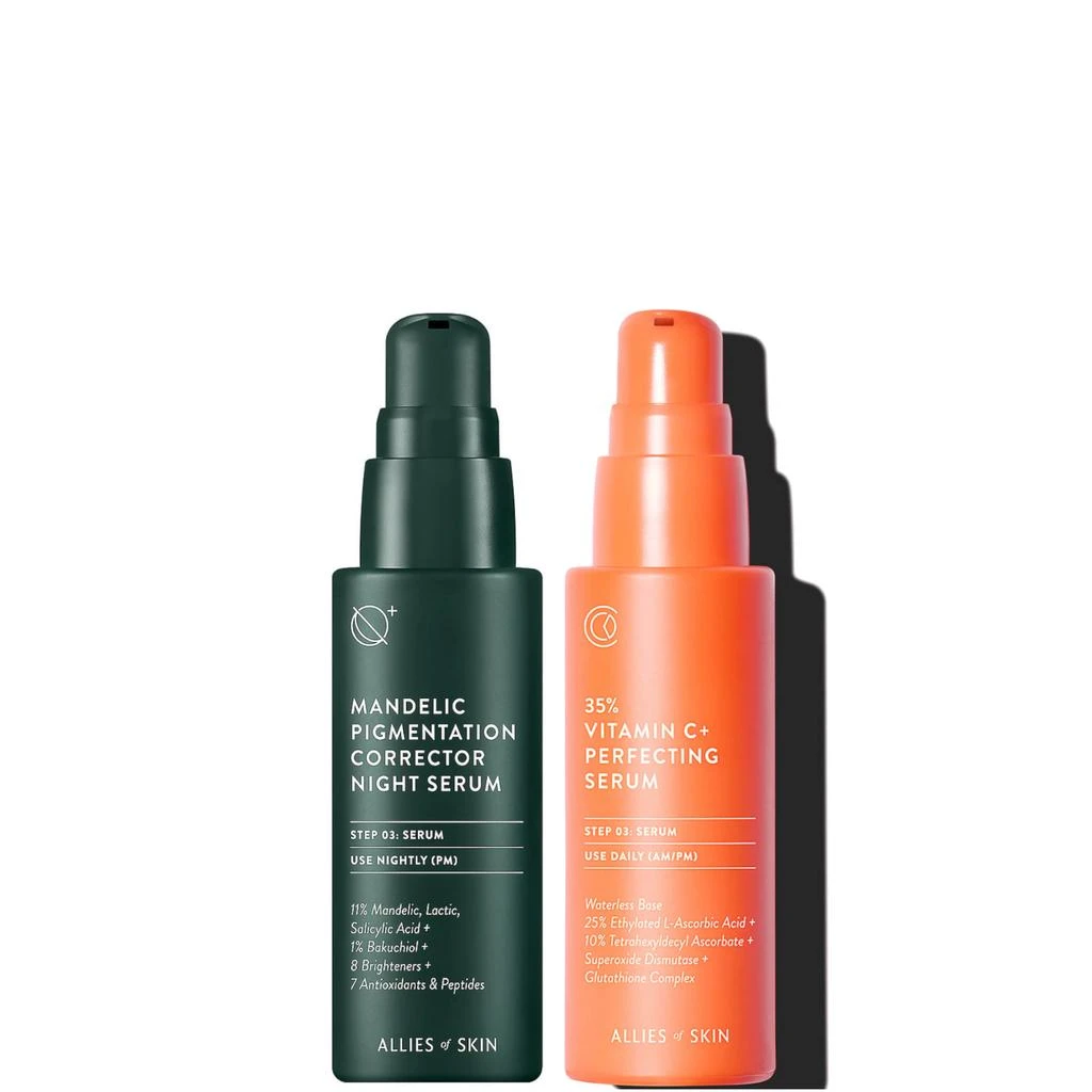 Allies of Skin Allies of Skin AM to PM Vitamin C and Mandelic Advanced Serum Duo 1