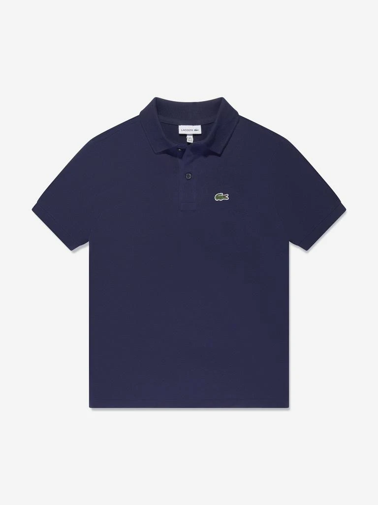 Lacoste Lacoste Boys Logo Polo Shirt in Navy 1