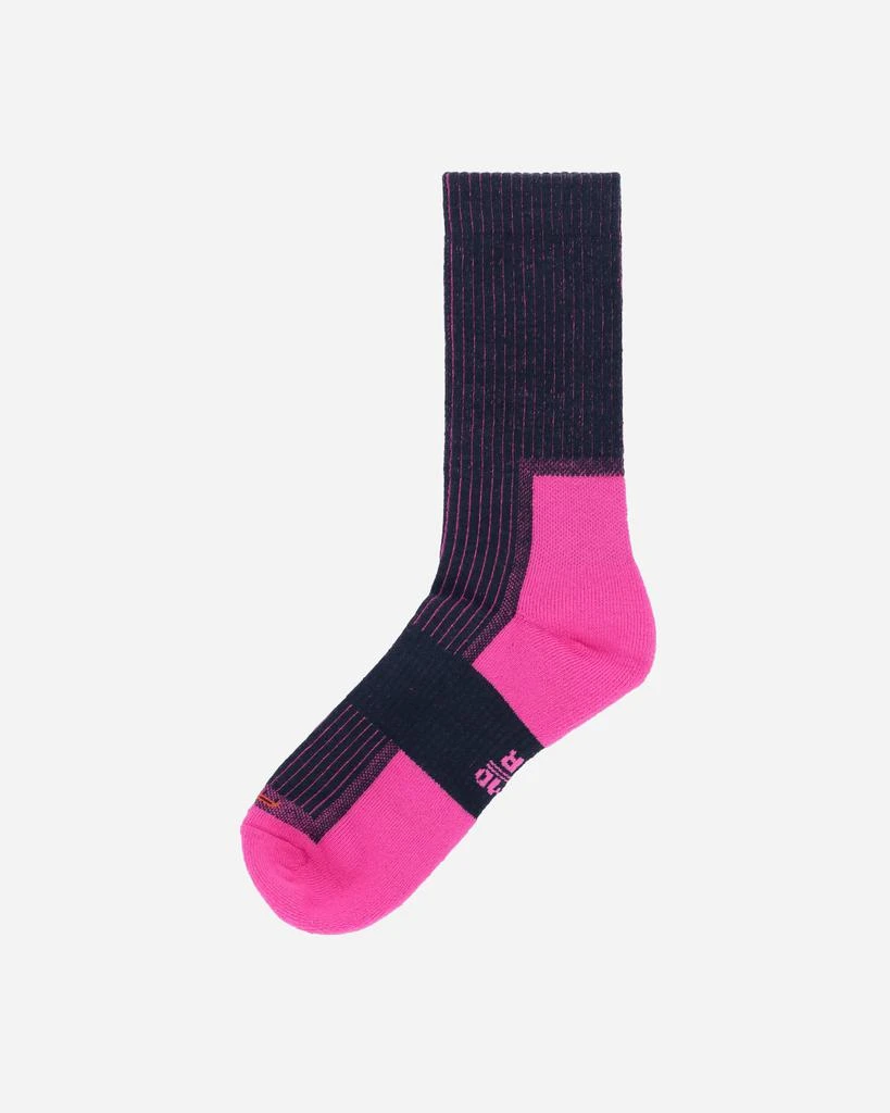 NIKE ACG Everyday Cushioned Crew Socks Armory Navy / Laser Fuchsia 2