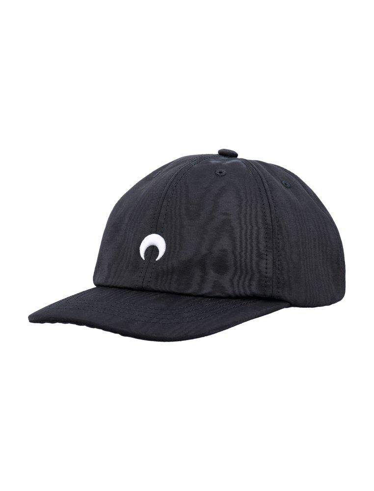 MARINE SERRE Marine Serre Crescent Moon Embroidered Baseball Cap