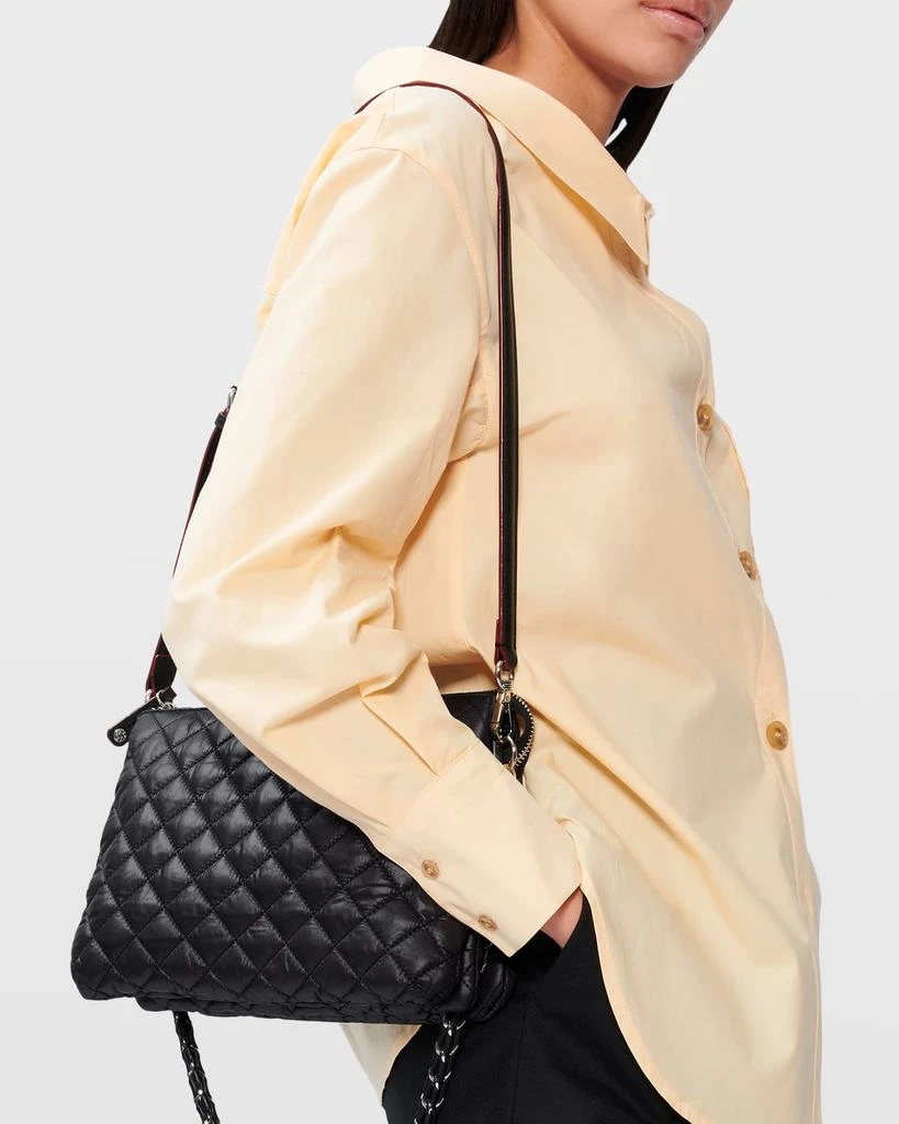 MZ Wallace Pippa Large Quilted Zip Crossbody Bag 4