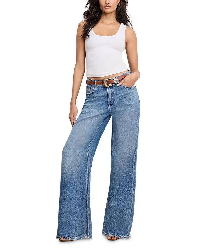 Good American Weightless Good Standard Ease Jeans in Indigo961 3