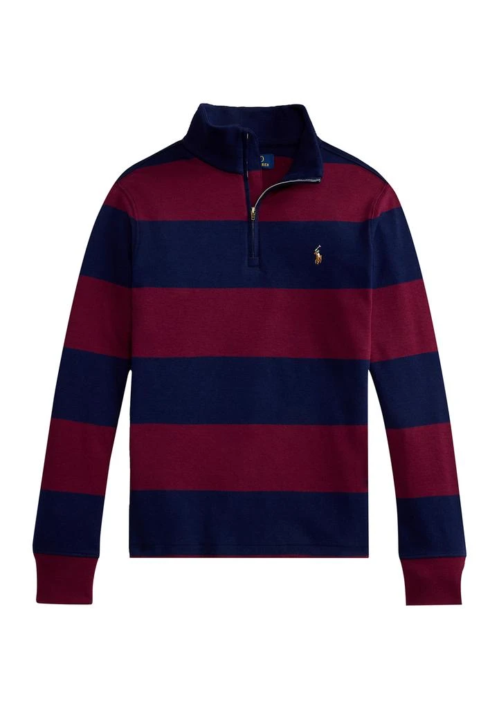 Ralph Lauren Boys 8-20 Striped Cotton Interlock Pullover