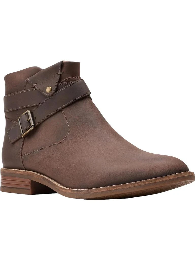 Clarks Camzin Dime Womens Leather Slip On Chelsea Boots 1