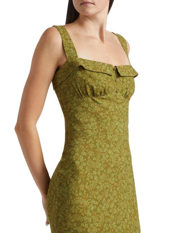 Reformation Tancy Floral Midi-Dress 4