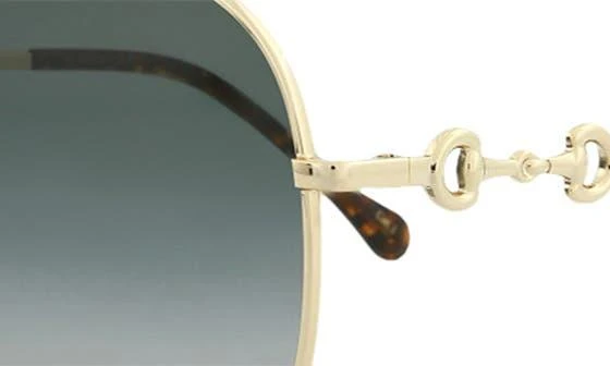 Gucci 59mm Round Sunglasses 5