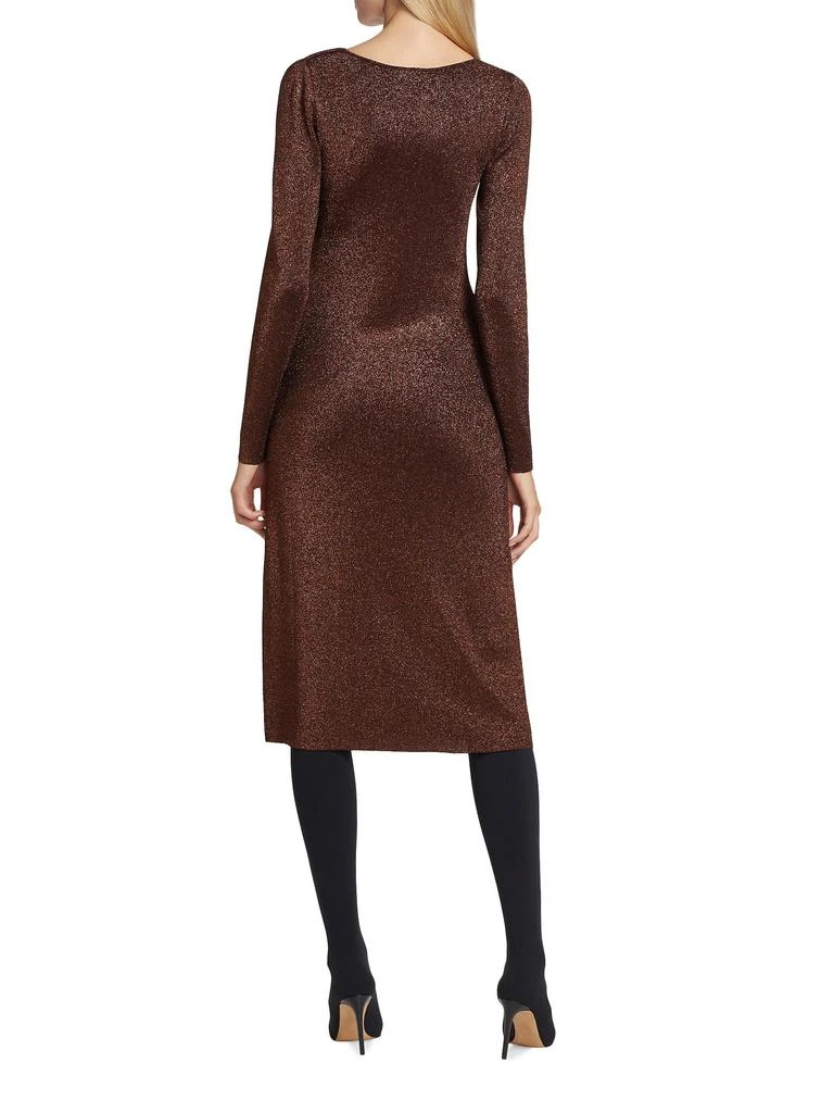 Shop Metallic Cut-Out Rib-Knit Sweater Dress on Sale at BeyondStyle  Get  76% Off Metallic Cut-Out Rib-Knit Sweater Dress with Limited-Time Flash  Deals, Exclusive Discounts, and Special Offers. Enjoy Unbeatable Savings on
