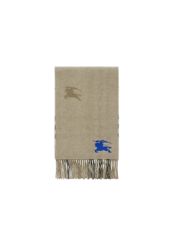 Burberry Reversible ekd check cashmere scarf 3