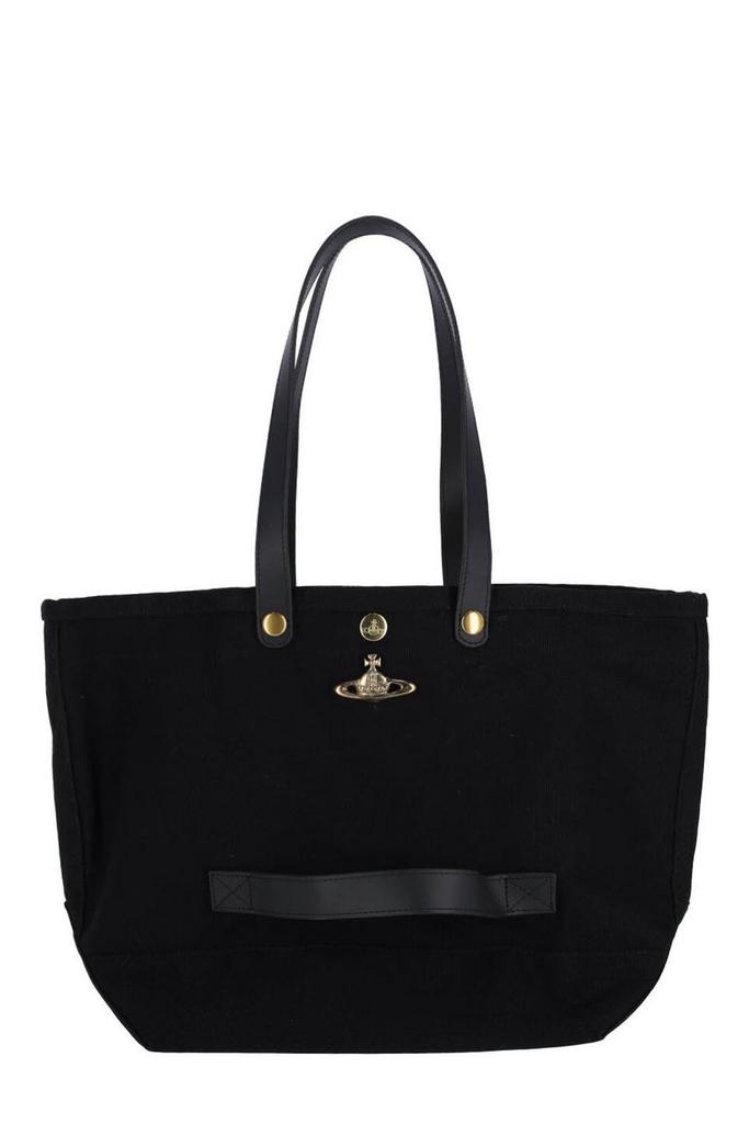 Vivienne Westwood Vivienne Westwood Orb Plaque Top Handle Bag