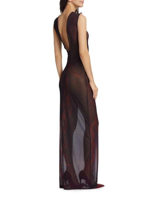 House of Aama Prelude: Aama Tales Mesh Maxi Dress 2