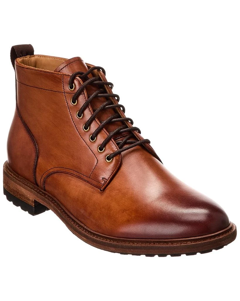 Warfield & Grand Plain Toe Leather Boot 1