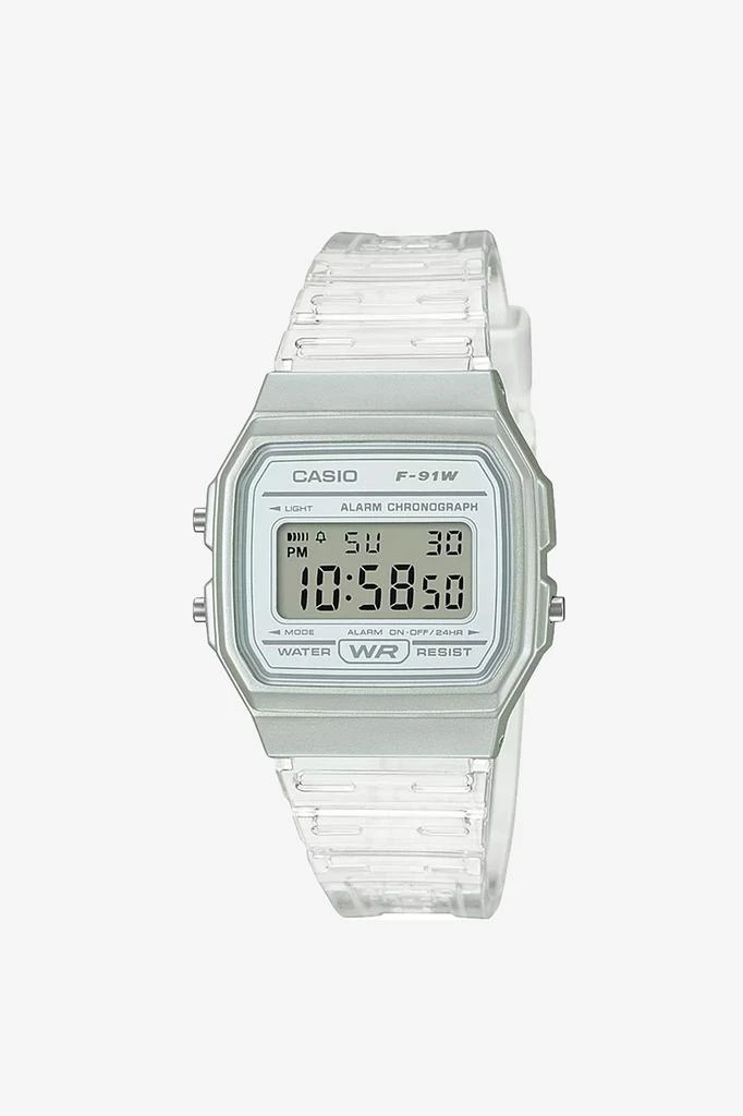 Los Angeles Apparel WCHD7CF - Casio Unisex Digital Clear Jelly Strap Watch 9