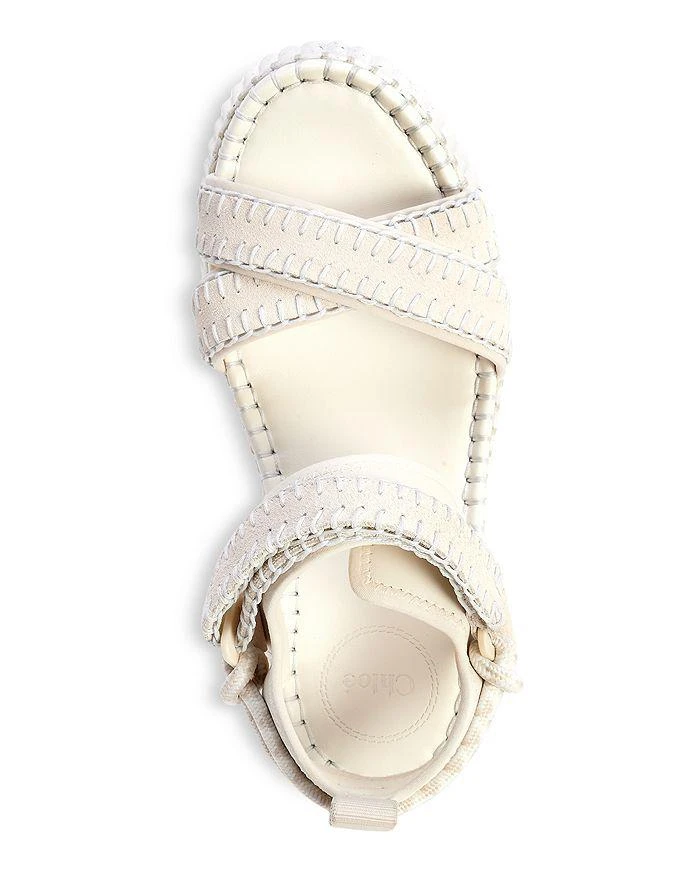 Chloé Women's Nama Platform Wedge Sandals 4