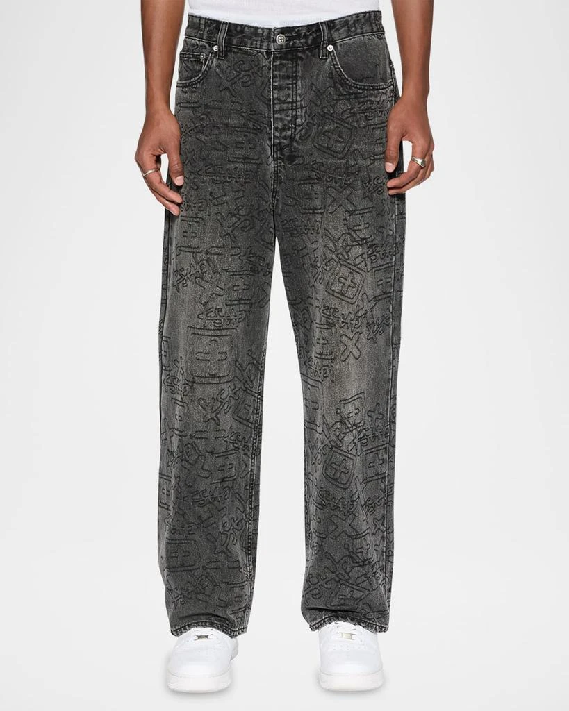 Ksubi Men's Maxx Stencil Stitch Jeans 3
