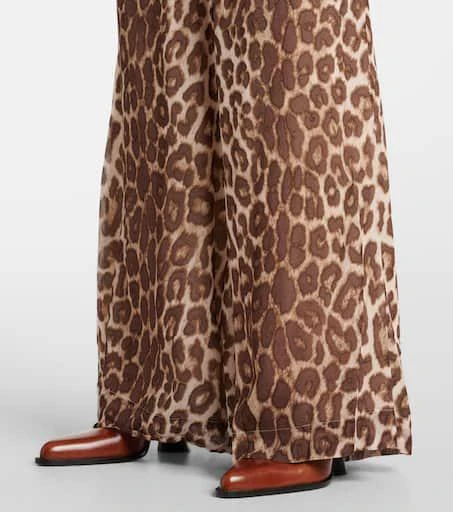 Zimmermann Leopard-print flared pants 5