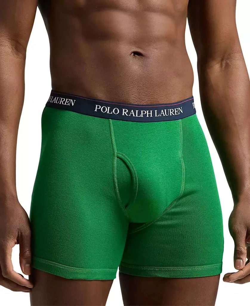 Ralph Lauren Men's 5-Pack Classic Cotton Boxer Briefs, Exclusively at Macy's 2