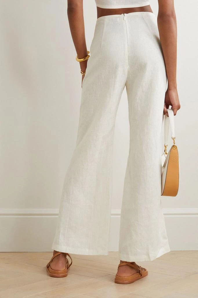 Faithfull the Brand Ottavio linen wide-leg pants 3