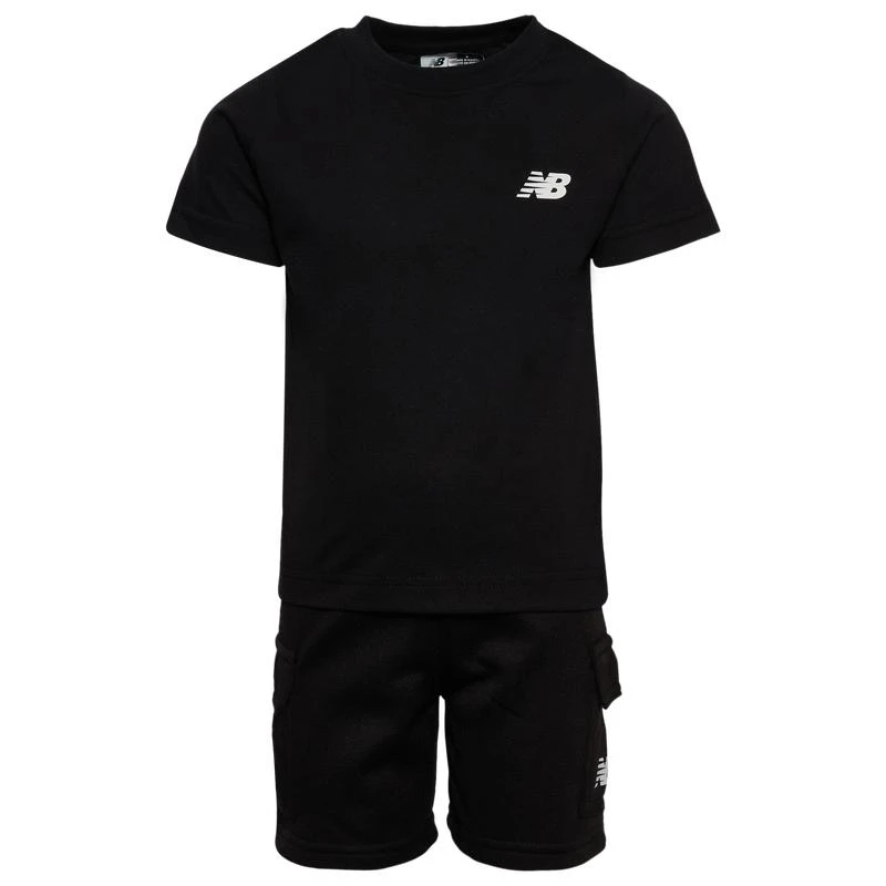 New Balance New Balance LBR T-Shirt & Cargo Shorts Set - Boys' Preschool 1