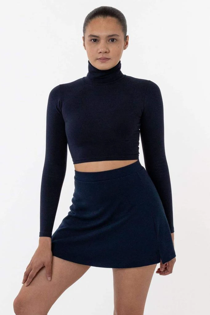 Los Angeles Apparel PON481 - Ponte A-Line Skort 15