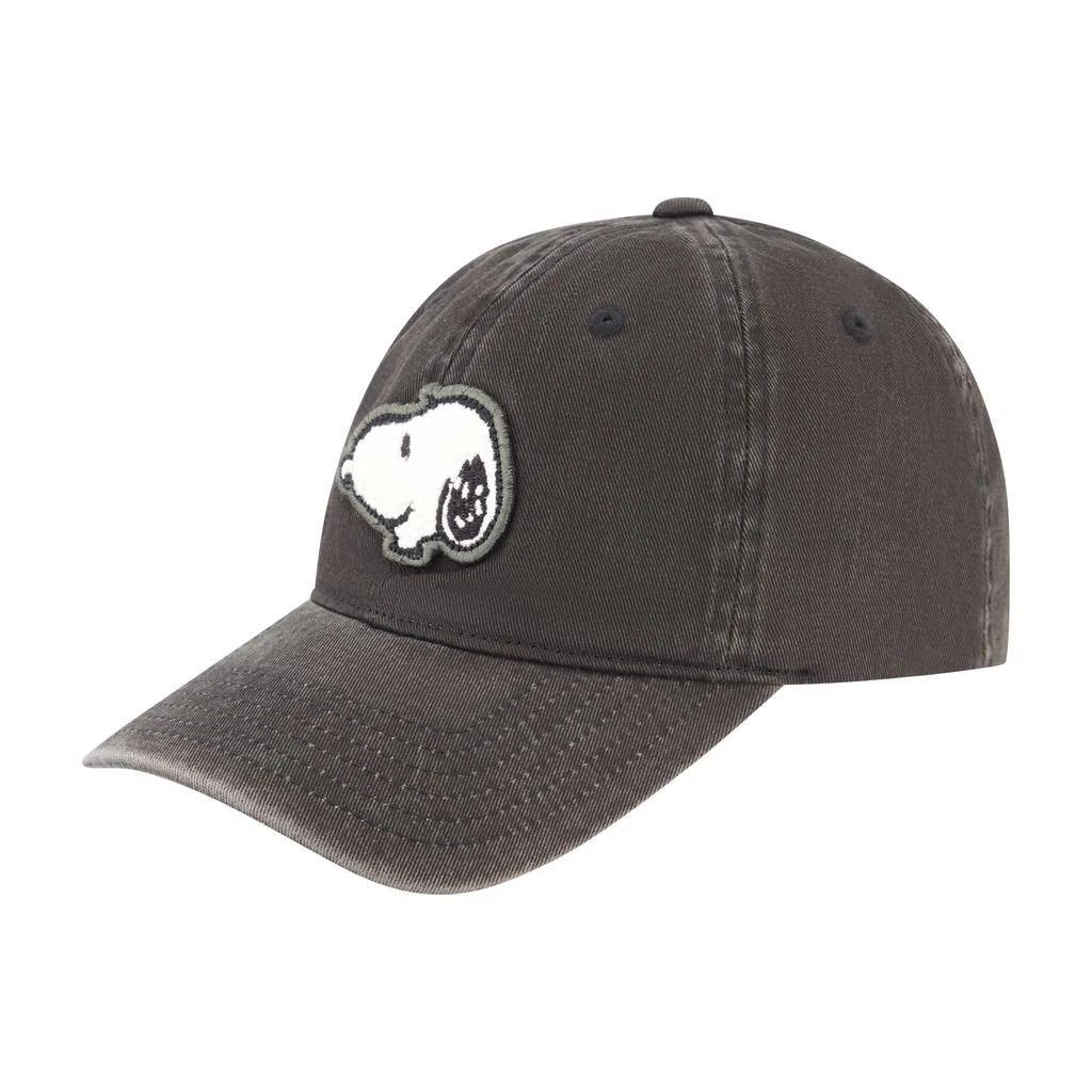 Peanuts Snoopy Chenille Patch Pigment Wash Dad Cap 4