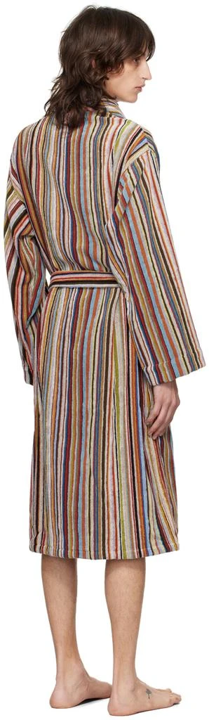 Paul Smith Multicolor Signature Stripe Robe 3