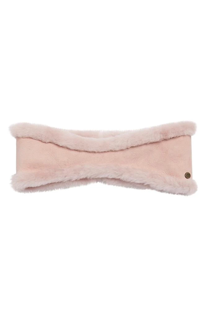 UGG UGG Reversible Genuine Shearling Headband 1
