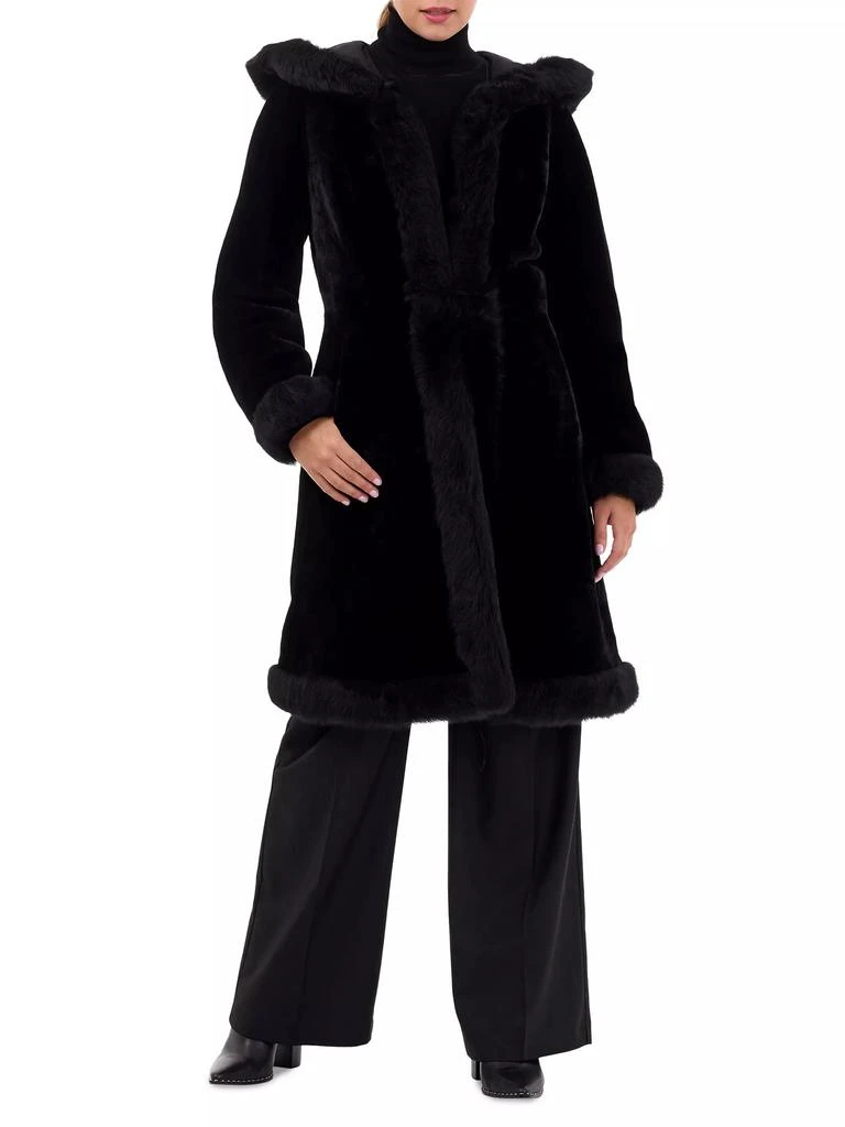 Gorski Reversible Shearling Lamb Coat 2