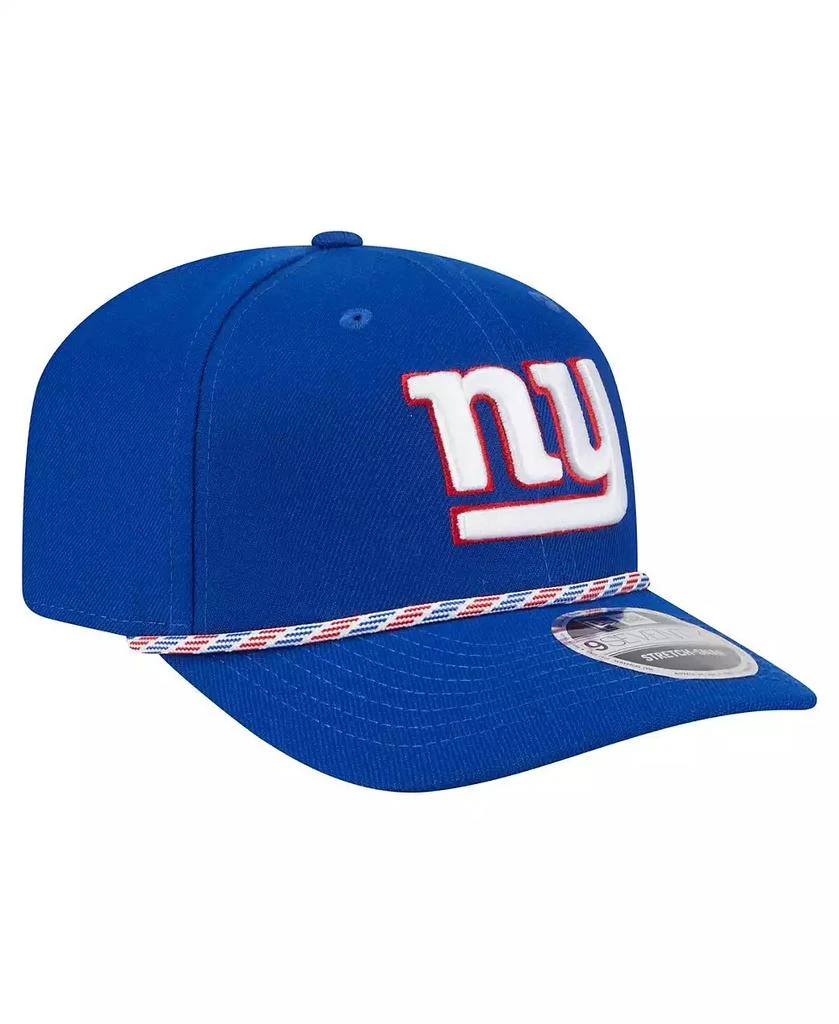 New Era Men's Royal New York Giants Gameday Multi Rope 9SEVENTY Stretch Snap Hat 2