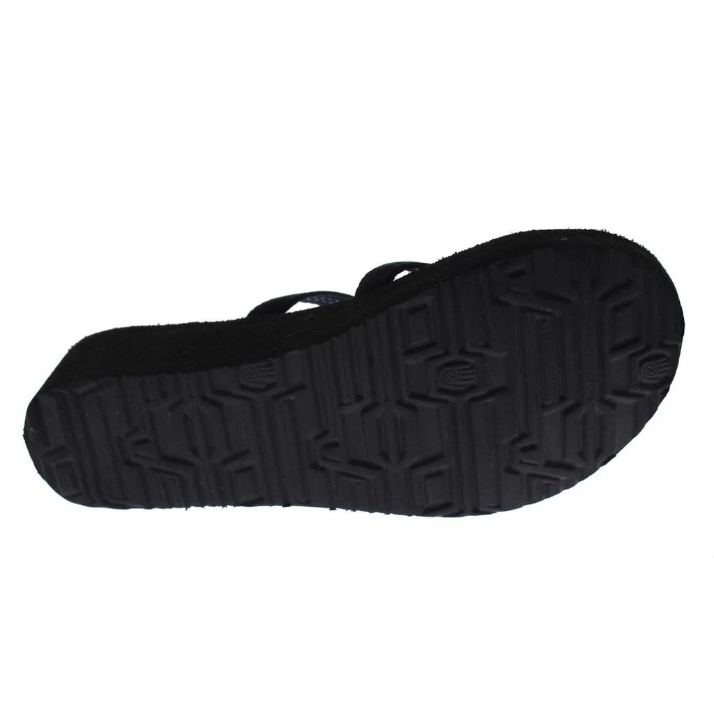 Teva Mandalyn Womens Textured Wedges Flip-Flops 2