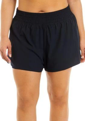Yogalicious Plus Size Lightstreme Love And Flutter Running Shorts 1